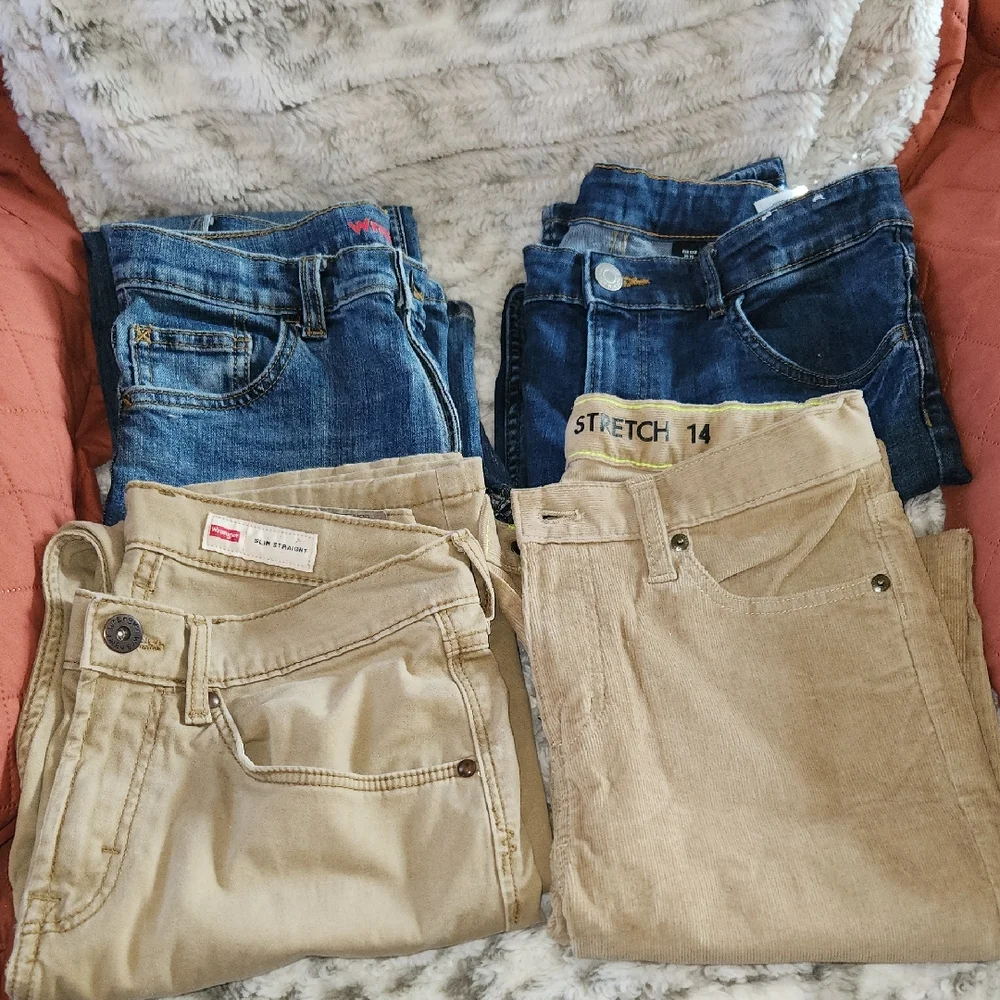 Variety Of Boys Jeans